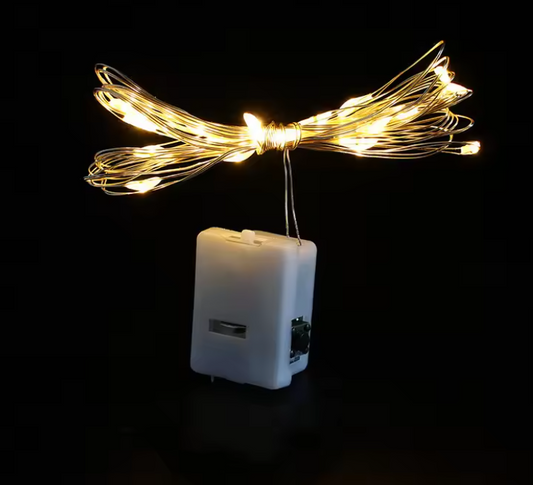 Tira LED para arbol de navidad de fieltro (3M) ✨