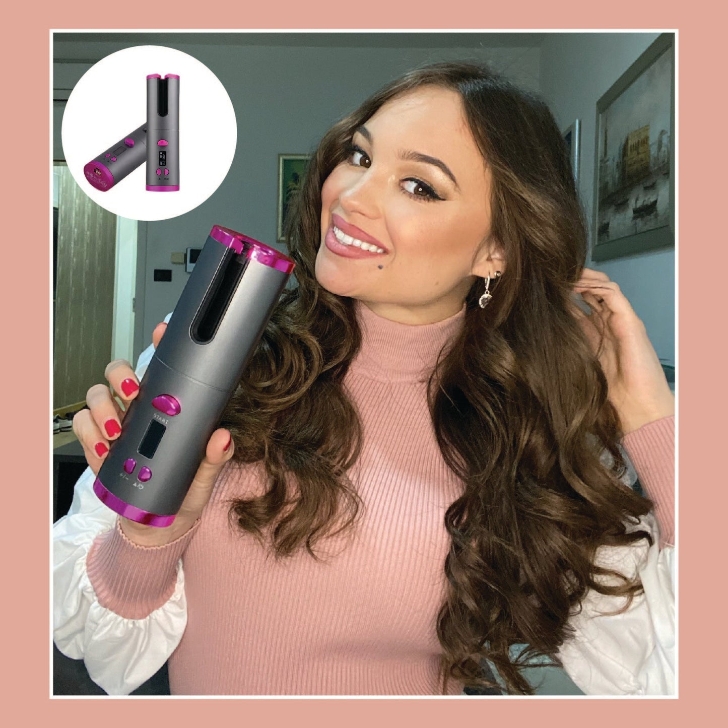 Rizador de pelo automático ✨