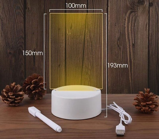 Pizarra luminosa LED - iNote ✨